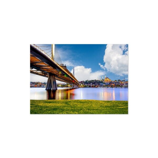 Cuadro paisaje puente